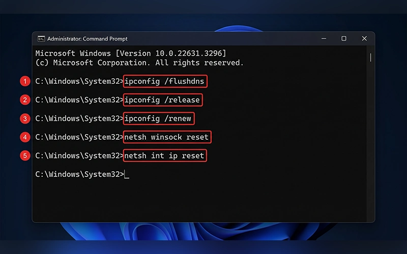 flush-dns-cache-windows-commands