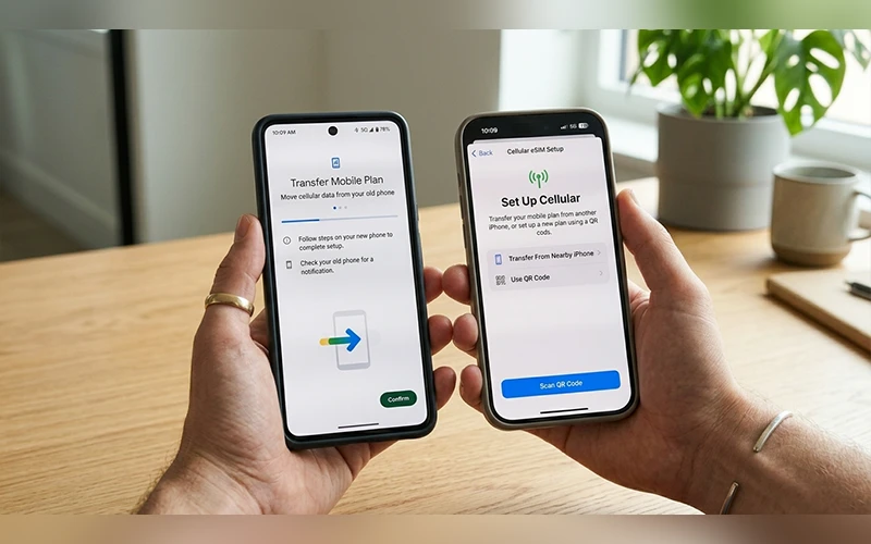 how to activate esim on iphone