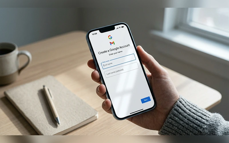 how to create a new gmail account