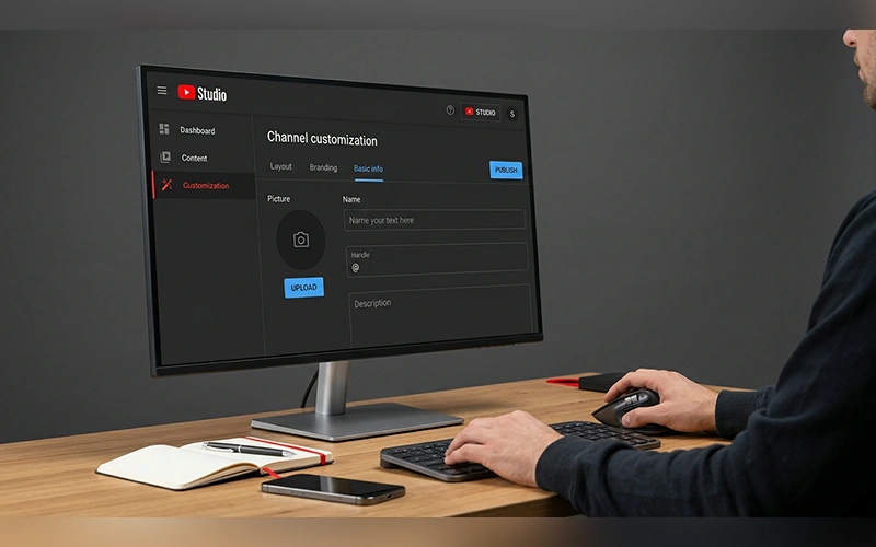 how to create a youtube channel