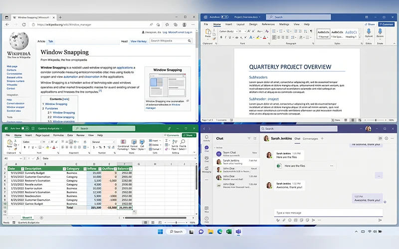how to split screen on windows