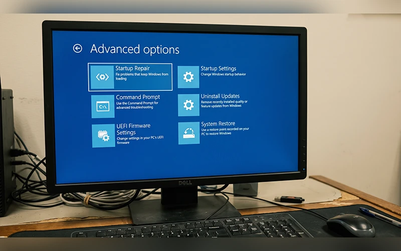 pc stuck in boot loop