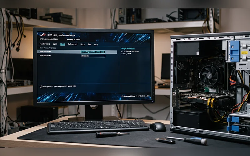pc stuck in boot loop
