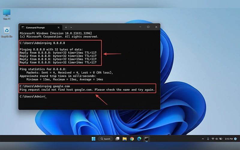 test-dns-server-command-prompt