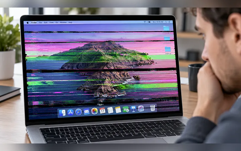 why is my mac screen flickering