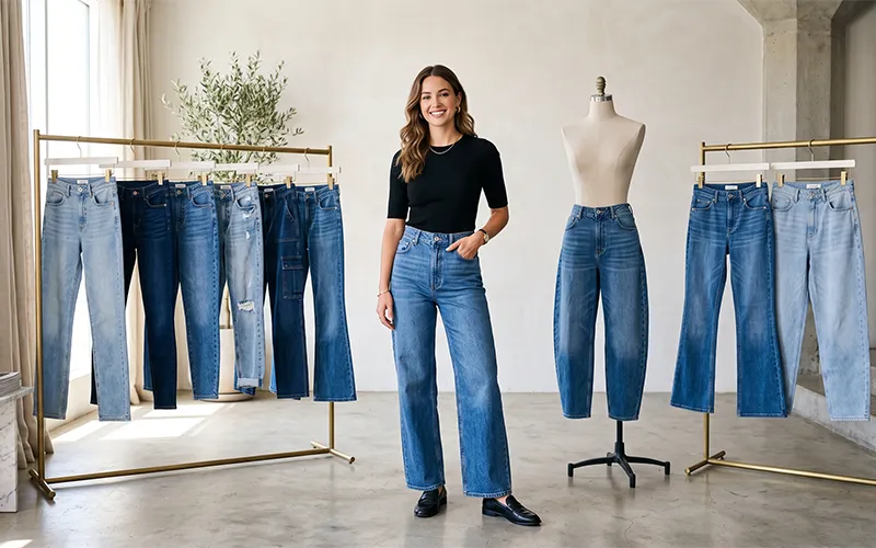types of jeans for girls