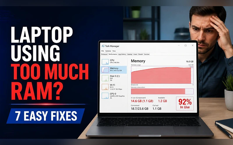 high memory usage laptop