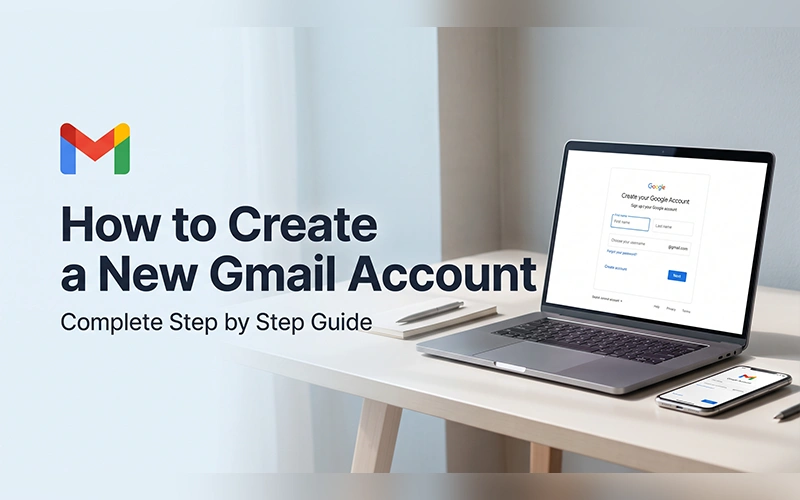 how to create a new gmail account