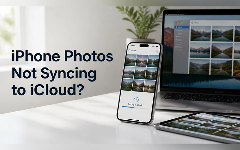 iphone photos not syncing to icloud